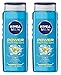 Nivea Mens Power Refresh Body Wash 16.9z (Pack of 2)