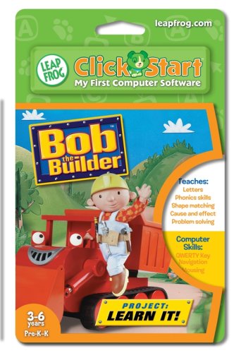 Childrens Toyshop  Toys : LeapFrog ClickStart Bob the Builder