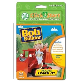 LeapFrog� ClickStart Educational Software:Bob the Builder, Project Learn It! by LeapFrog