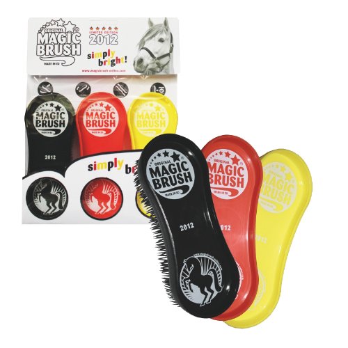 Magic Brush MagicBrush Set 3 tlg Sonderedition 2012 Wunderbürste Pferdepflege