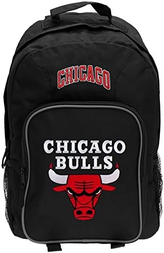 Chicago Bulls - Logo Black Medium Backpack
