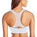 Leading Lady, The Sophie, Wireless Nursing Sports Bra, Low-Impact, Mesh Racerback, One Hand Nursing Clasps, Adjustable Sides