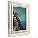 Craig Frames 77845901 20 by 24-Inch Picture Frame, Wood Grain Finish, 2.125-Inch Wide, Weathered Whitewash