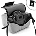 USA Gear FlexArmor Nikon dSLR Camera Case Holster Sleeve (Grey) for NIKON D7100 / D5200 / D600 / D7000 / D3200 / D3100 / D3000 **Includes Accessory Bag!**
