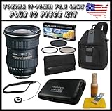 Tokina 11-16MM F/2.8 AT-X DX PRO Lens For Nikon DSLR 11PC Kit. Lowepro / Hoya