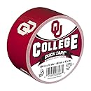 Duck Brand 240272 University of Oklahoma College Logo Duct Tape, 1.88-Inch by 10 Yards, Single Roll