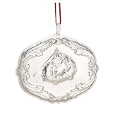 Reed & Barton Annual Sterling Songs of Christmas Sterling Silver Ornament, 8th Edition