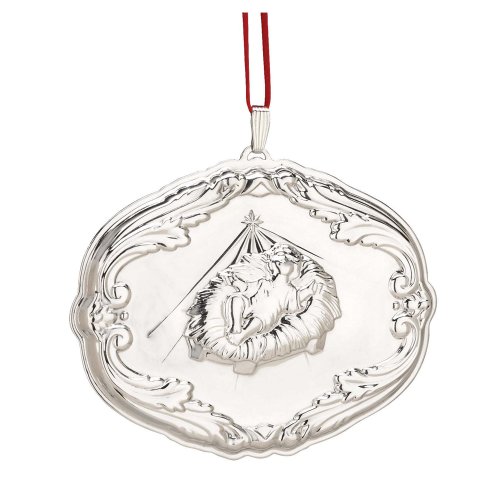 Reed & Barton Annual Sterling Songs of Christmas Sterling Silver Ornament, 8th Edition
