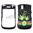Blackberry Bold 9650/9630 Jamaica Marijuana Hard Case Snap on Cover Protector Sleeve + LCD Screen Guard w/Cleaning Cloth + Free Bio Degradable Screen Wipe