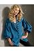 Newport News Billowy-sleeve tunic blouse