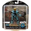 Halo 3 Series 3 Spartan Soldier EVA Light Blue Action Figure