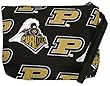 Purdue University Logo Makeup Pouch-Travel Clutch - Coin Purse Wristlet Make up Cosmetic Beauty Bag Best Unique Small Gifts for Women Woman Ladies Girls or College Students