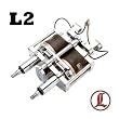 LEGEND AIR SUSPENSION HARLEY SOFTAIL 2000-2012 L2-CHROME