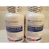 2 Pack 60 count Omega Tri-V Caps For Dogs Over 61 lbs (120 capsules)