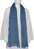 Mens Scarf Pure Wool Birthday Gift Man Handmade In India 20 x 78 (gwstl005)