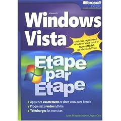 Windows Vista Etape par Etape