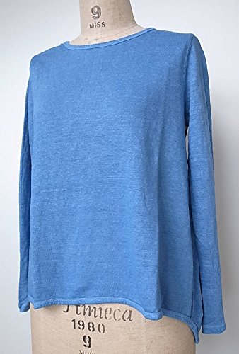 (ヴラスブラム) Vlas Blomme 12126651 レギュラー天竺Aライン前後差Tシャツ