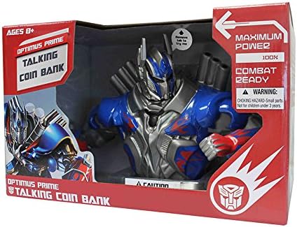 Transformers Optimus Prime Talking Coin Bank