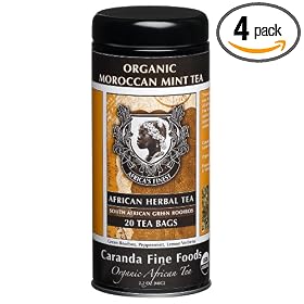 Caranda Fine Foods African Herbal Tea, Organic Moroccan Mint Teabags 51koQXiNB1L. SL500 AA280 PIbundle 4,TopRight,0,0 AA280 SH20 Caranda Fine Foods African Herbal Tea, Organic Moroccan Mint Teabags