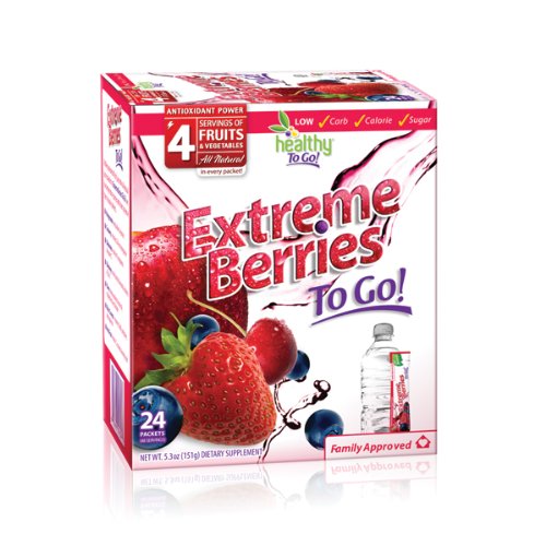 To Go Brands Extreme Berries, 24-Count Boxes