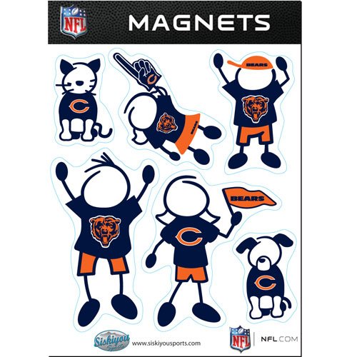 NFL Chicago Bears Family Magnet Set