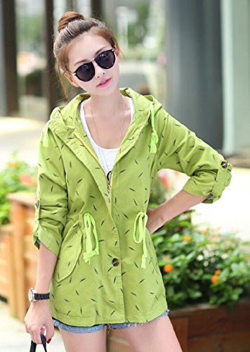 ウィンドブレーカー ロング パーカー フード付き ジャケット コート ロールアップ キャンディーカラー ナイロン ルーズ カジュアル 長袖  大きいサイズ  美脚 秋物 冬物 可愛いスカーフ付き m210