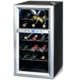 KALORIK WINE COOLER 8 BOTTLE-2 TEMP ZONES-DIG CTRL