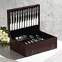 Wallace Flatware Chest Storage 100 Pieces