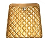 2011年最新 CHANEL 【シャネル】IPADケース エナメル ゴールド（光沢あり）並行輸入品 シャネル CHANEL