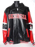 Georgia Pleather Varsity Jacket with