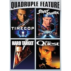 Van Damme Action Pack Quadruple Feature: Timecop / Hard Target / Street Fighter / The Quest