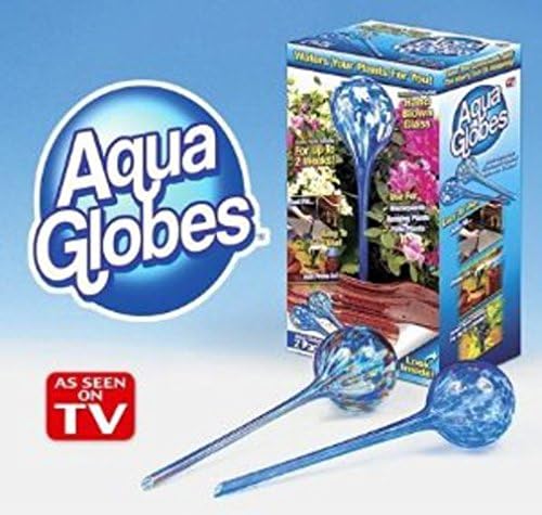 Aqua Globes AG011706 Glass Plant Watering Bulbs,6 Count