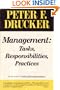 Management: Tasks, responsibilities, practices (Harper & Row management library)