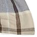 Amazon Brand – Pinzon Lightweight Cotton Flannel Sham - Standard, Brown Plaid