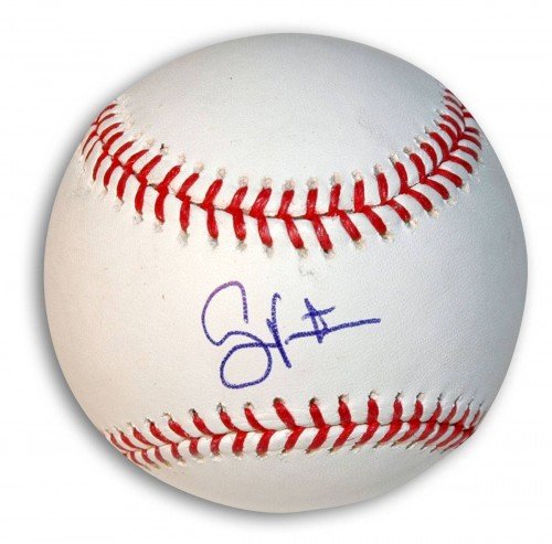 Shane Victorino Autographed/Hand Signed Official MLB Baseball