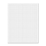50sheets 5x5 quadrille pad 8.5inch x 11inch (074319220329)