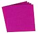 Premium Clear Magenta Stackable Base Plates - 4 Pack 10