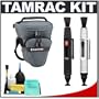 Tamrac 515 Compact Zoom Pak Digital SLR Camera Bag Holster Case (Gray) + Accessory Kit for Canon Rebel T3, T3i, T1i, T2i, EOS 60D, 5D, 7D, Nikon D3000, D3100, D5000, D5100, D7000, D300s, Olympus Evolt E-5, E-30, E-620 & Sony Alpha A560, A580, A33, A35, A55