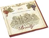 Caspari Wine Labels Set of 20 Paper Cocktail Napkins