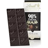 Lindt Excellence Supreme Dark Chocolate 90% Cocoa, 3.5-Ounce Packages