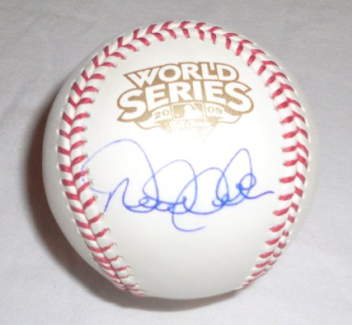 Derek Jeter Autographed 2009 World Sereies Baseball, New York Yankees, World Series Champions