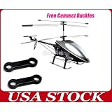 (Yellow) Mini 3ch Gyroscope RC Military Inverted Flight Helicopter w Gyro