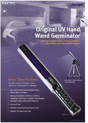 Purelight UV Wand - UVC Sterilizer for Surface and Air - Purelight XD (Made in Korea)