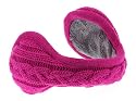 Kitsound Knitted Music Ear Muffs for iPhone, iPod and MP3 - Pink