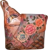 Anuschka Flap Shoulder - Premium Rose Antique