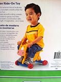 Wooden Donkey Ride on Rider Toy