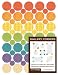 Petit Collage Circle Gallery Corner Fabric Letter Decal Stickers