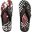 Fox Racing Riot Flip Flop Men's Sandal Racewear Footwear - Black/Red