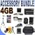 BigVALUEInc Accessory Saver 4GB FH100 Replacement Battery Filter Kit Tele/Wide Lens Bundle for Sony Handycam HDD 37mm Hard Disk Drive Camcorders + MORE!