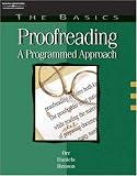 The Basics: Proofreading: A Programmed Approach (Basics)